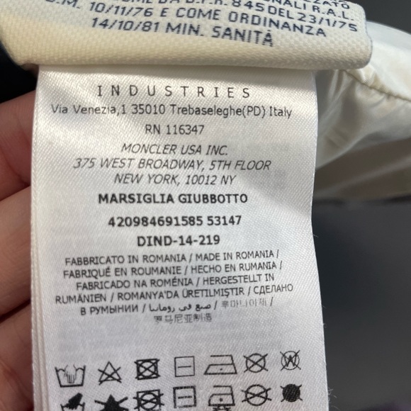 Authentic Moncler Grenoble Women’s Two-toned Ski Jacket Size 2 - Picture 5 of 12